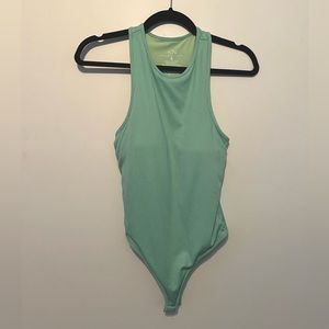Small bodysuit- padded inserts - mint